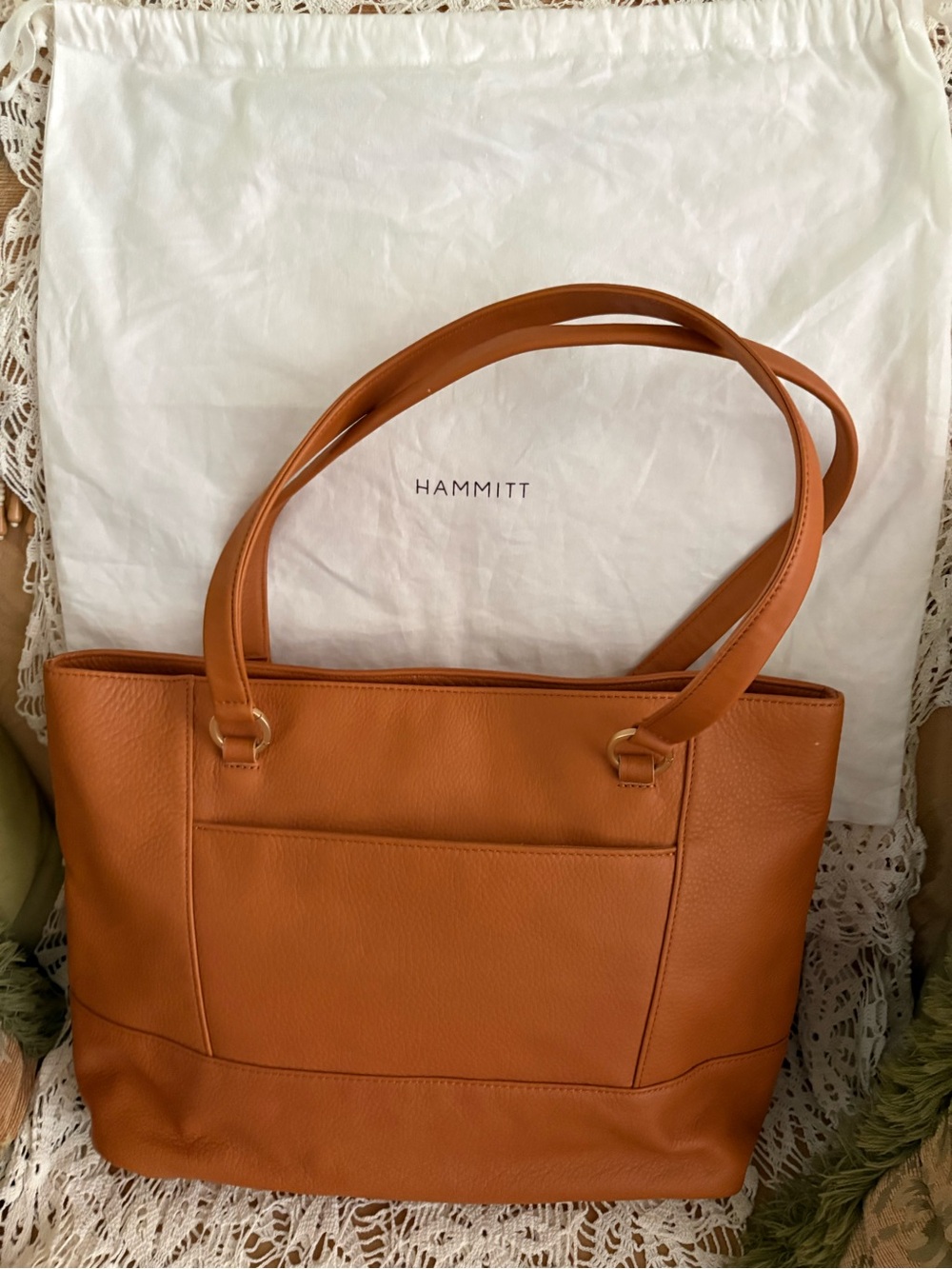 Hammitt Nectar Tan Leather Tote Bag - Everyday Carry - NWOT - Picture 12 of 12